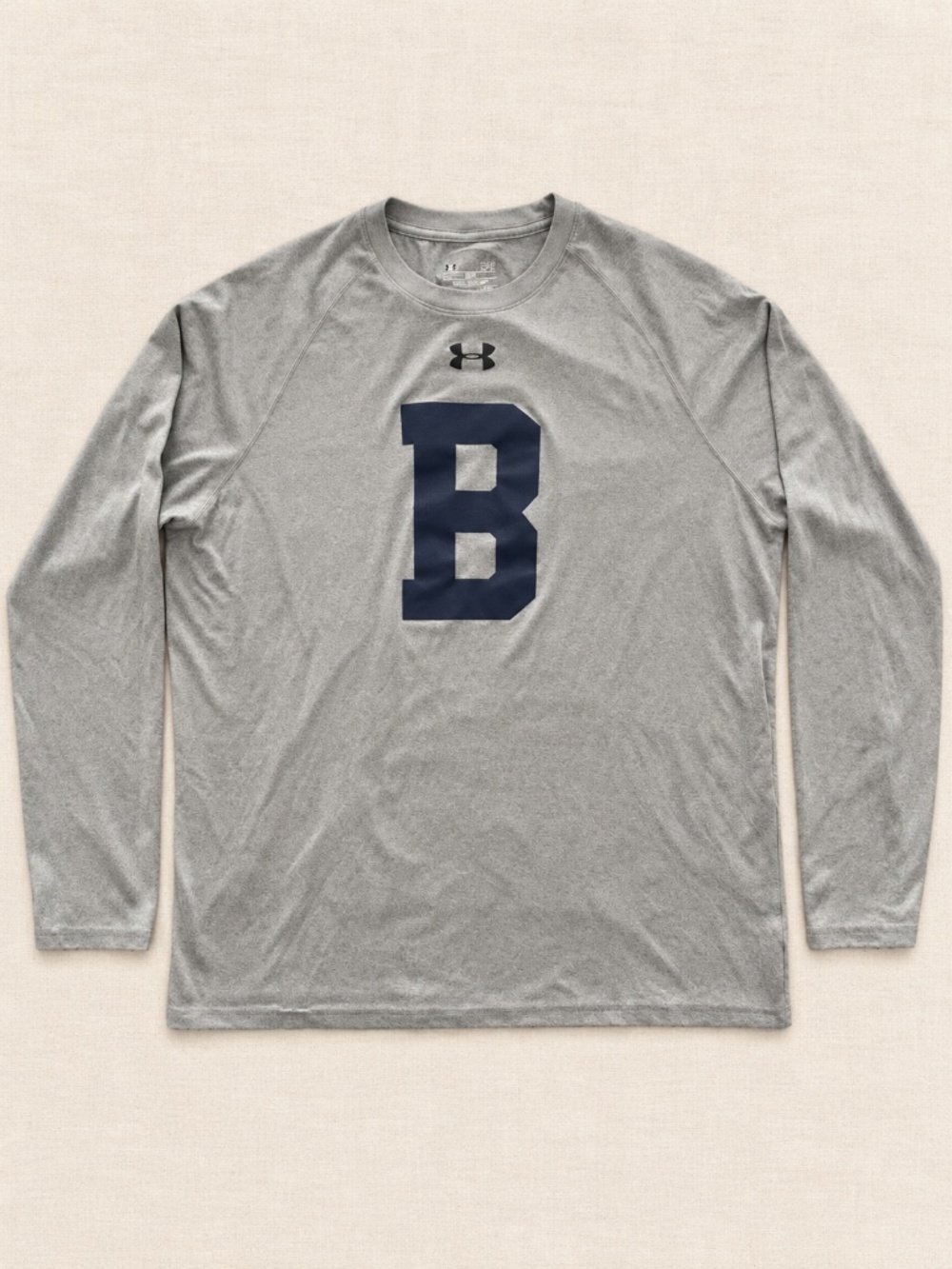 Under Armour HeatGear Gray Buccaneers USA Flag Long Sleeve Shirt L
